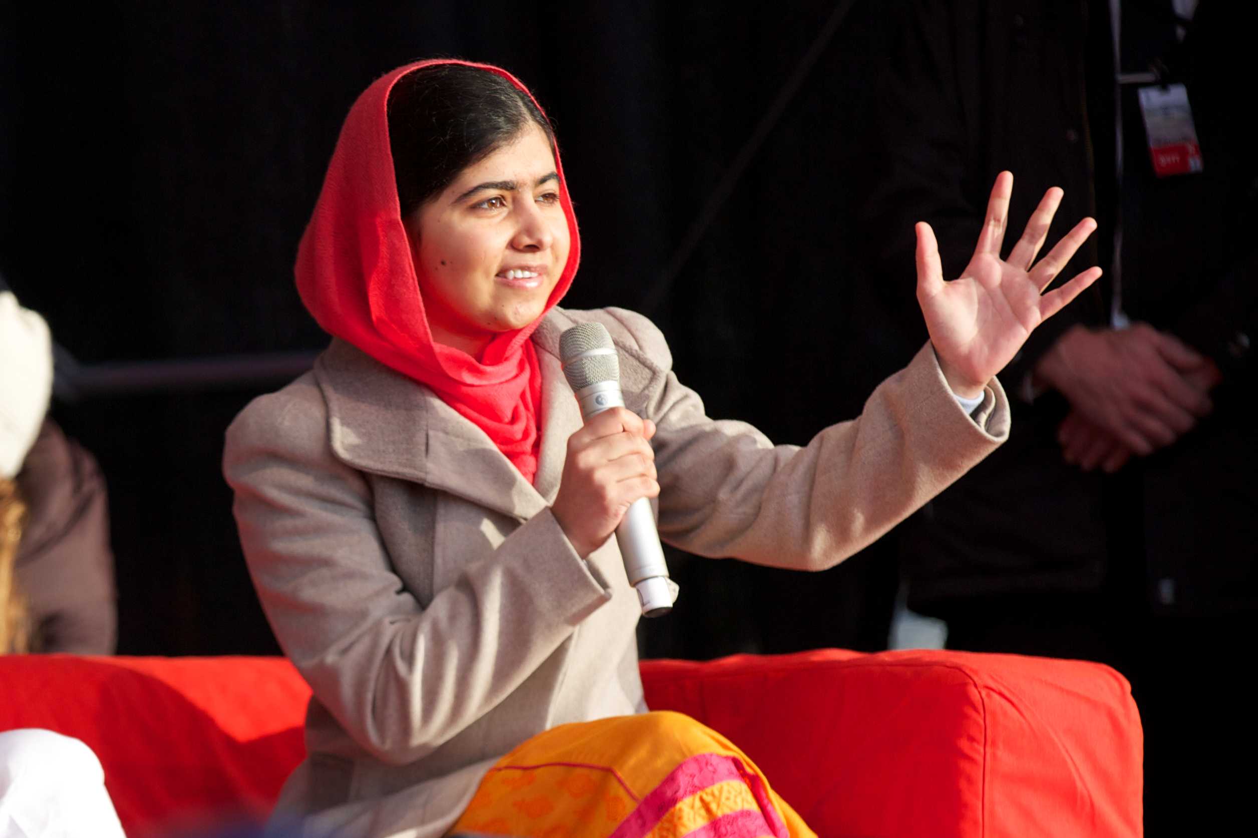 Malala Yousafzai attends her first class at Oxford University