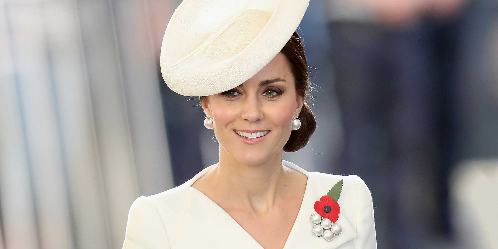 Kate Middleton makes her first public appearance since announcing her pregnancy
