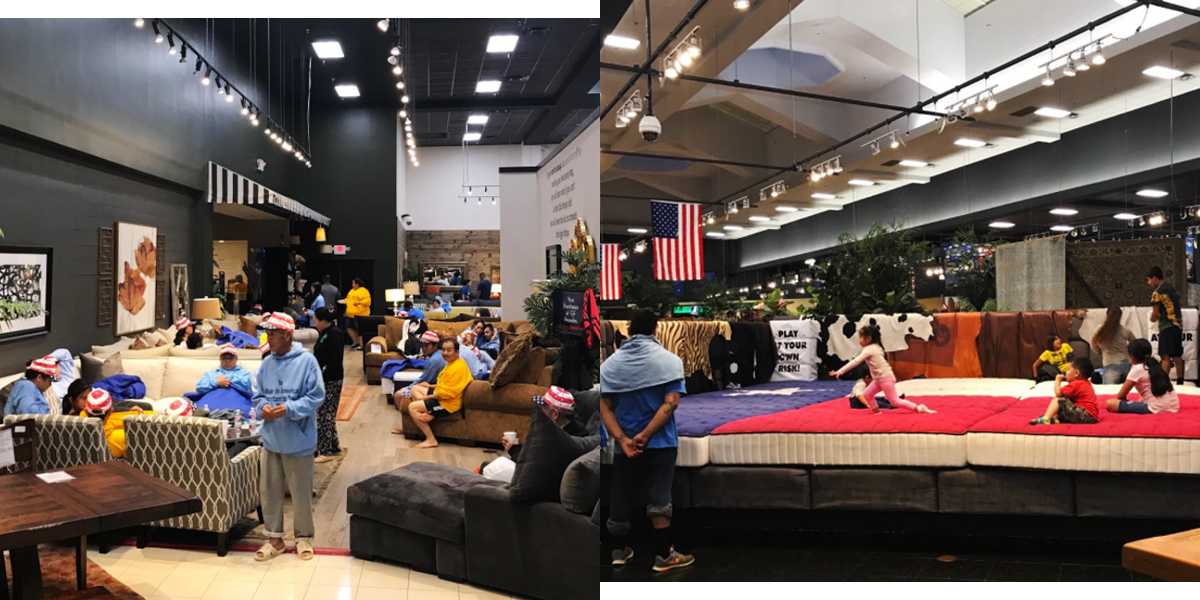 Local furniture store owner opens doors to victims of Hurricane Harvey