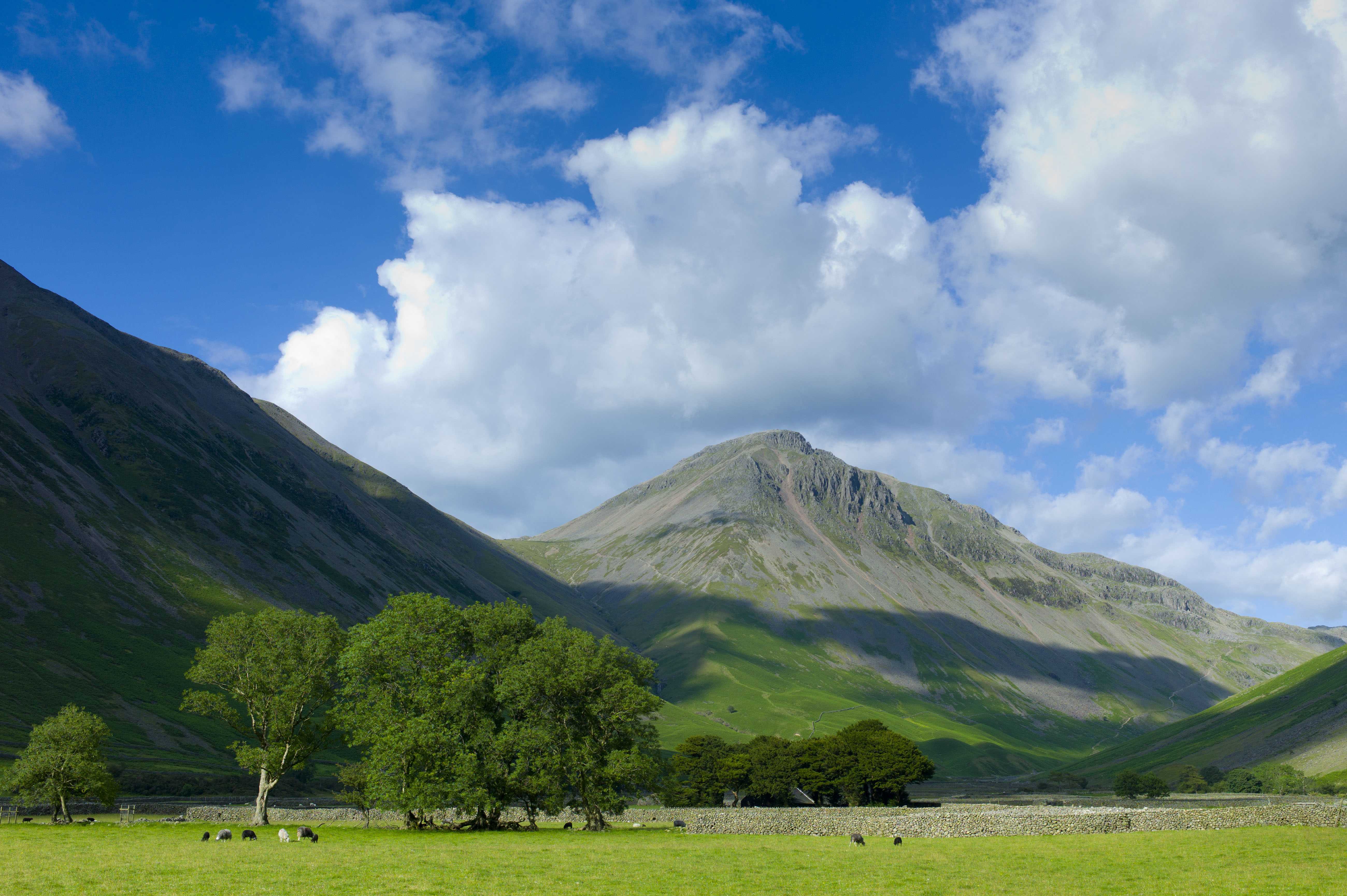 Four men rescued from England's highest mountain because they were too high to walk