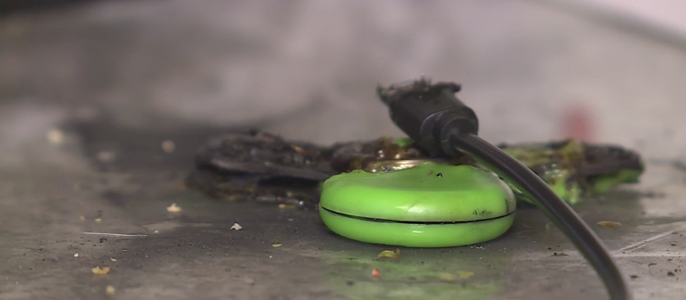 Moms share a warning after their fidget spinners caught fire