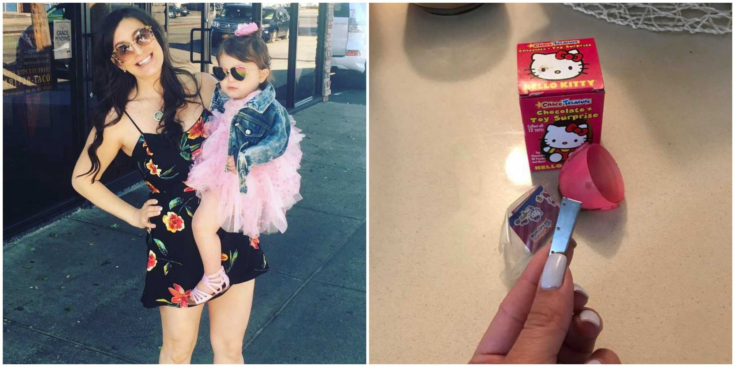 Mom claims she found a razor in her daughter's chocolate 'surprise' egg