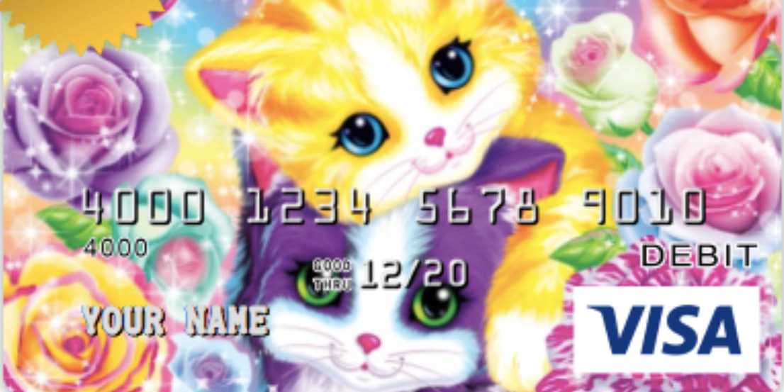 Lisa Frank is now selling debit cards