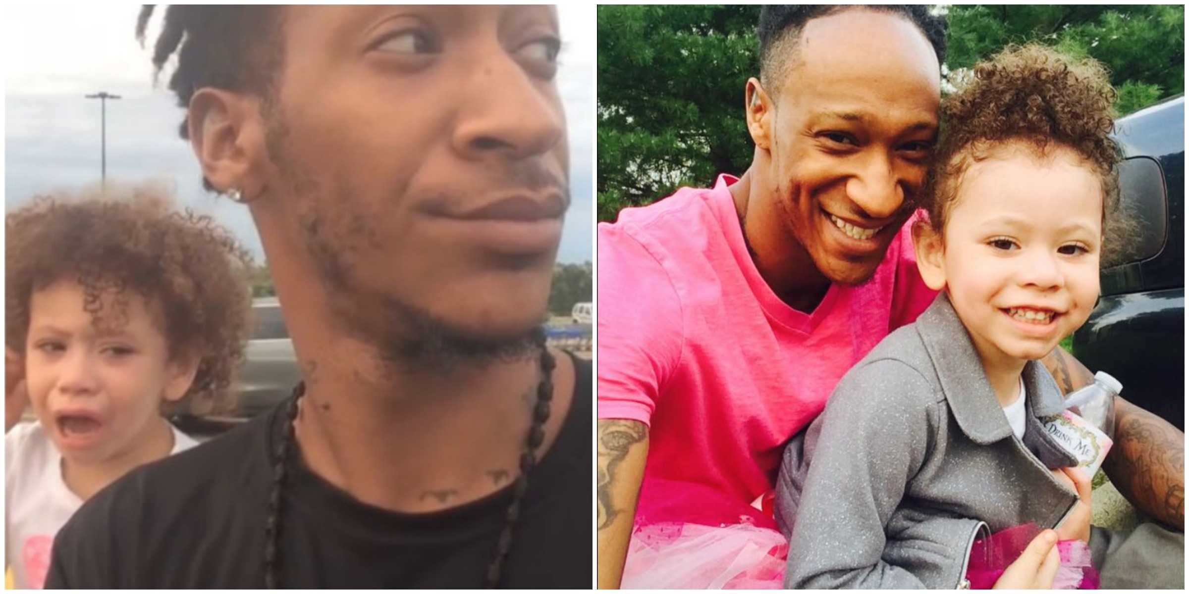 Over 22 million people have watched this dad brilliantly end a public tantrum