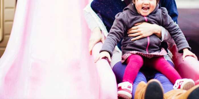 Why you really shouldn't let your kid go down the slide on your lap