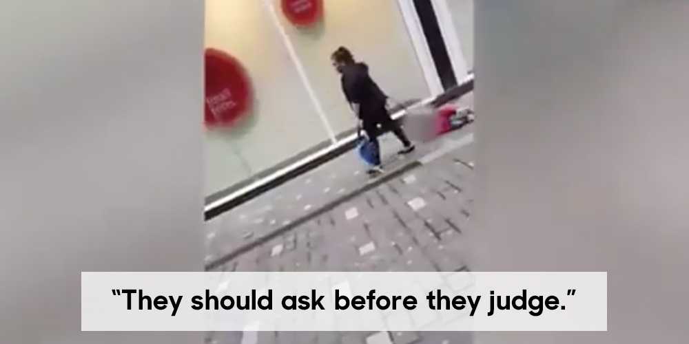 Mom who went viral for 'dragging' her child speaks out
