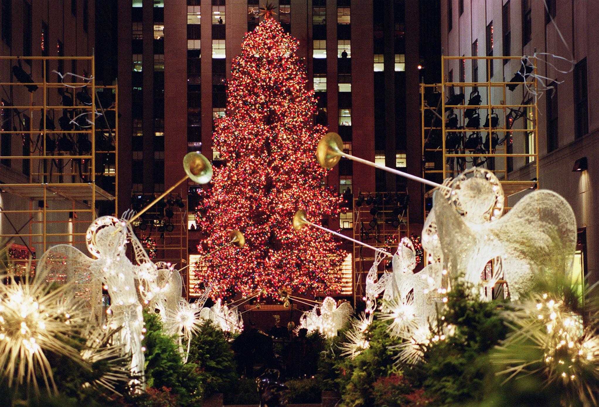What the Rockefeller Center Christmas Tree has looked like throughout the years