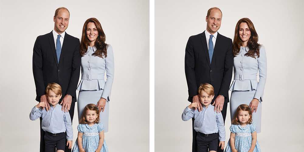 The royal family is all smiles in new family Christmas portrait