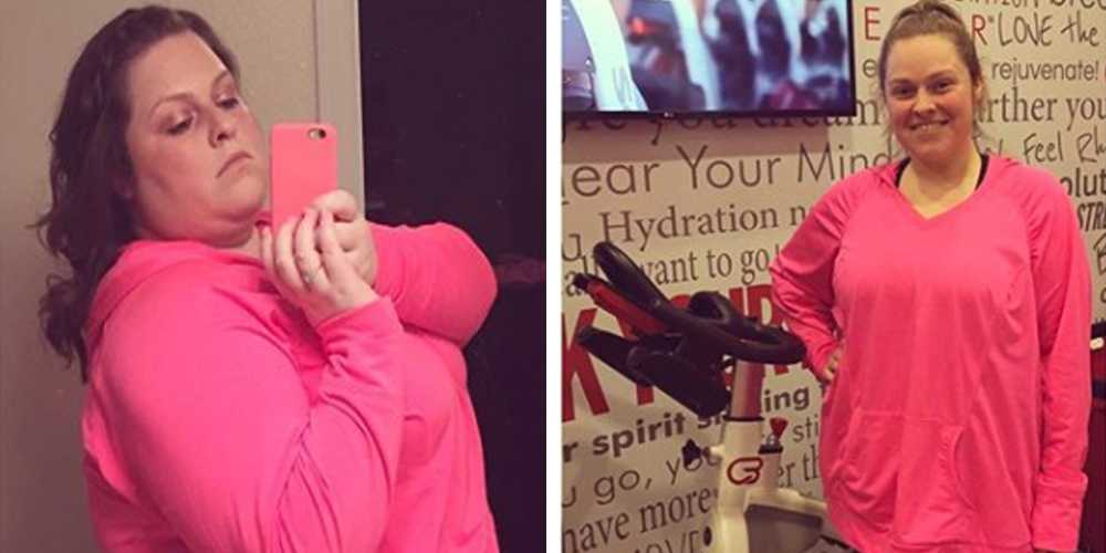 3 things helped this woman lose 100 pounds in less than a year
