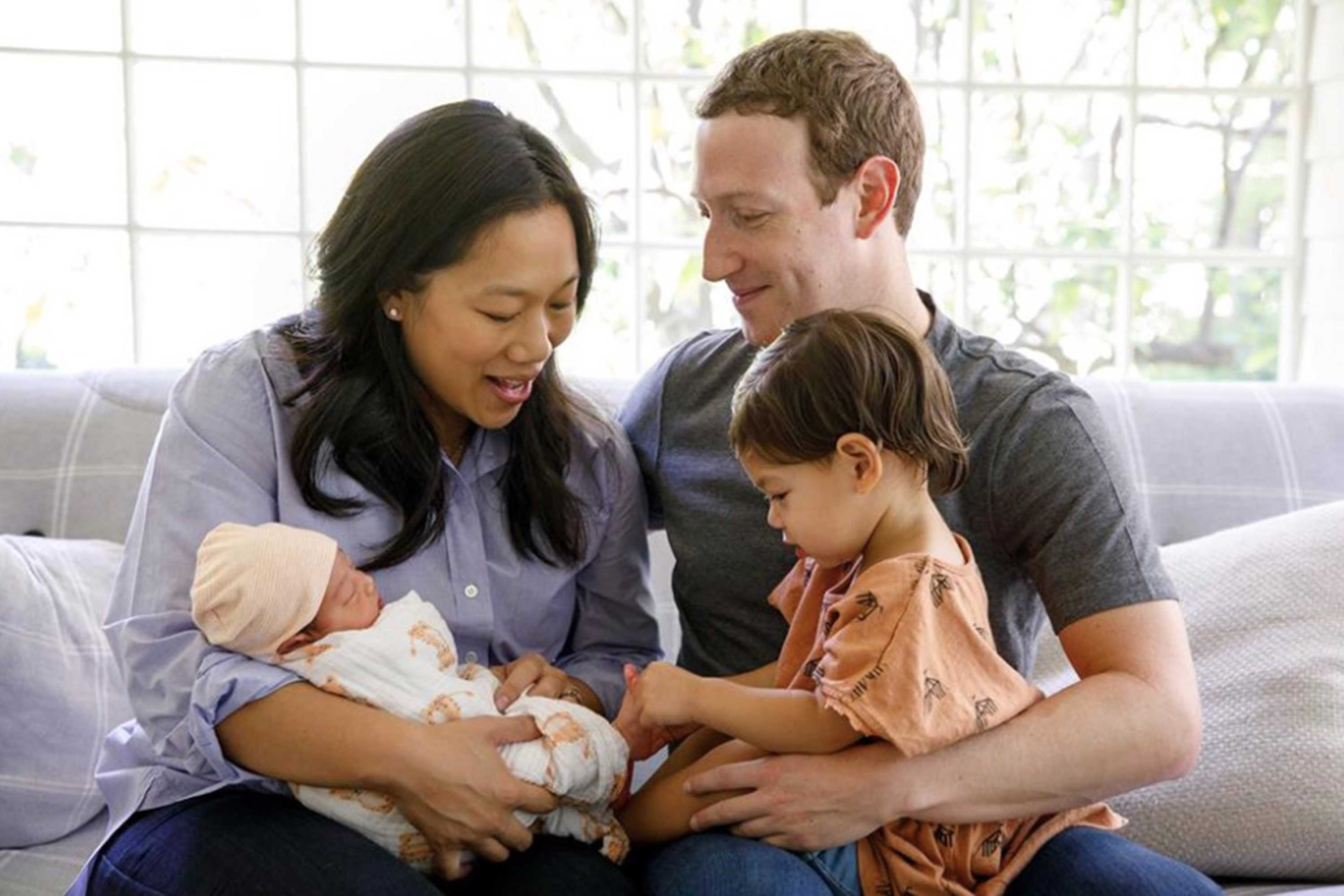 Mark Zuckerberg welcomes second daughter with the sweetest letter