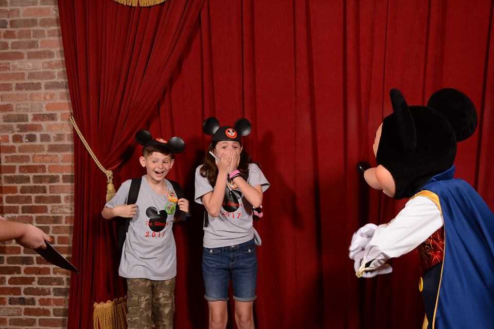 Mickey Mouse helps parents surprise foster children with adoption news