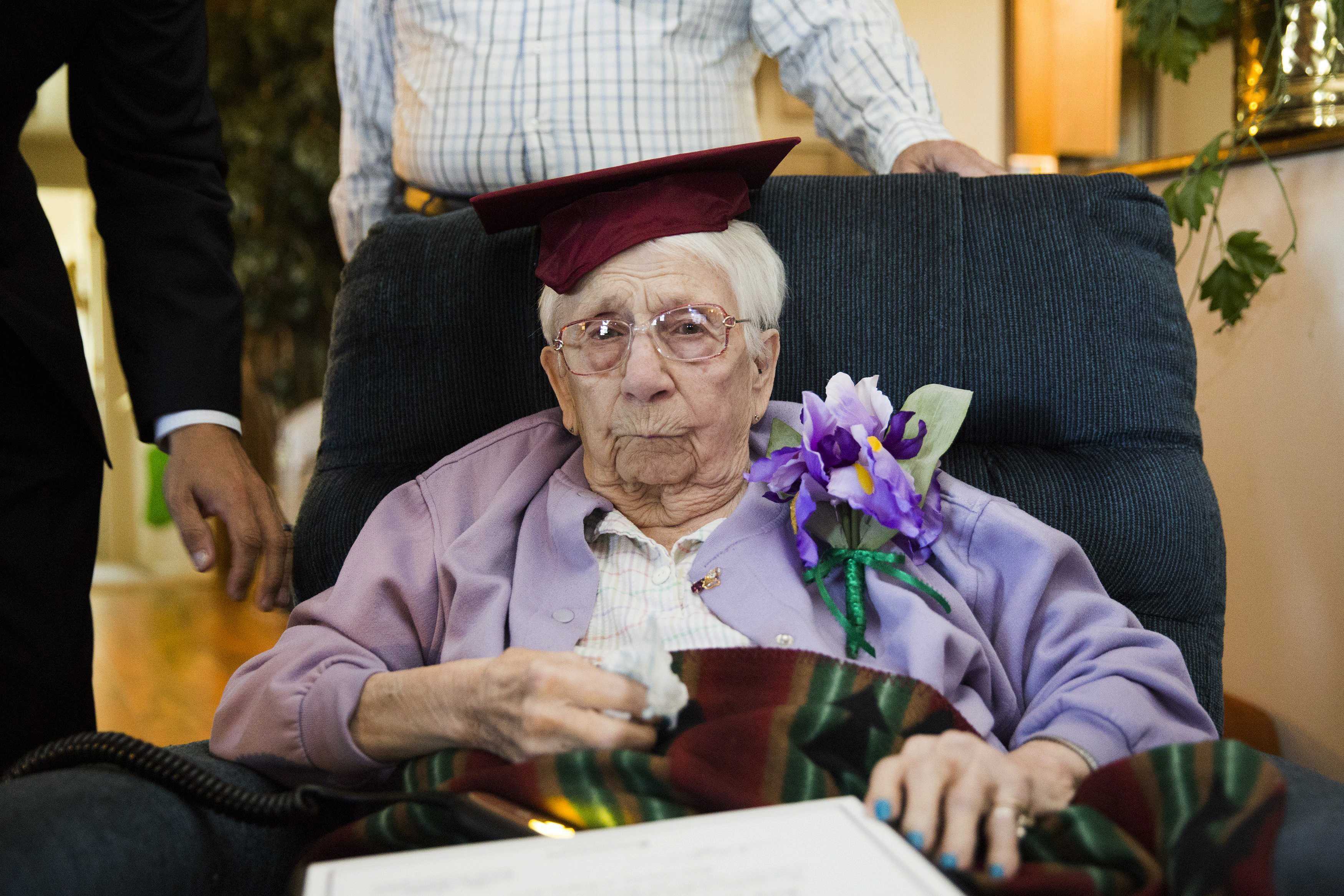 Woman kicked out of school for 1938 pregnancy gets diploma