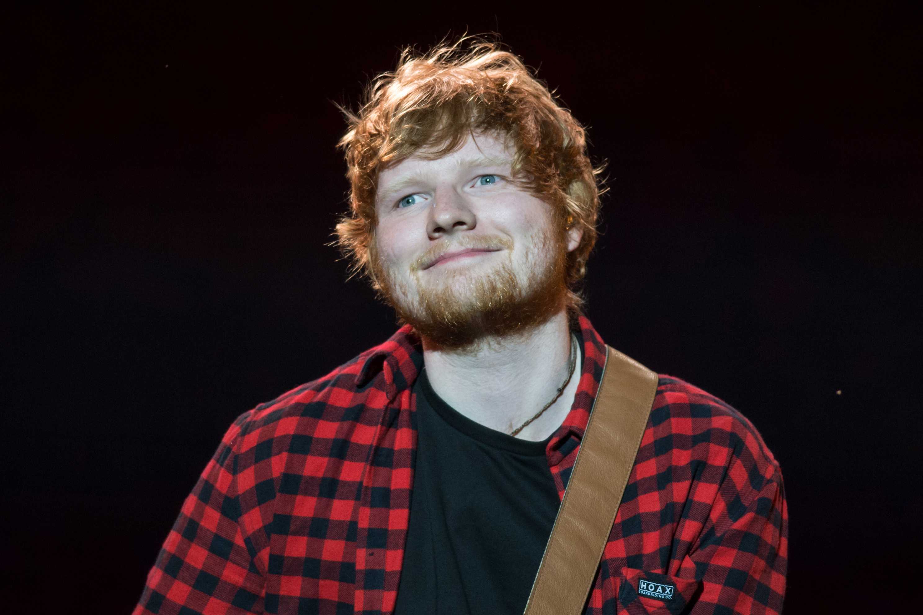 Singer Ed Sheeran announces engagement, and their 'cats are chuffed as well'