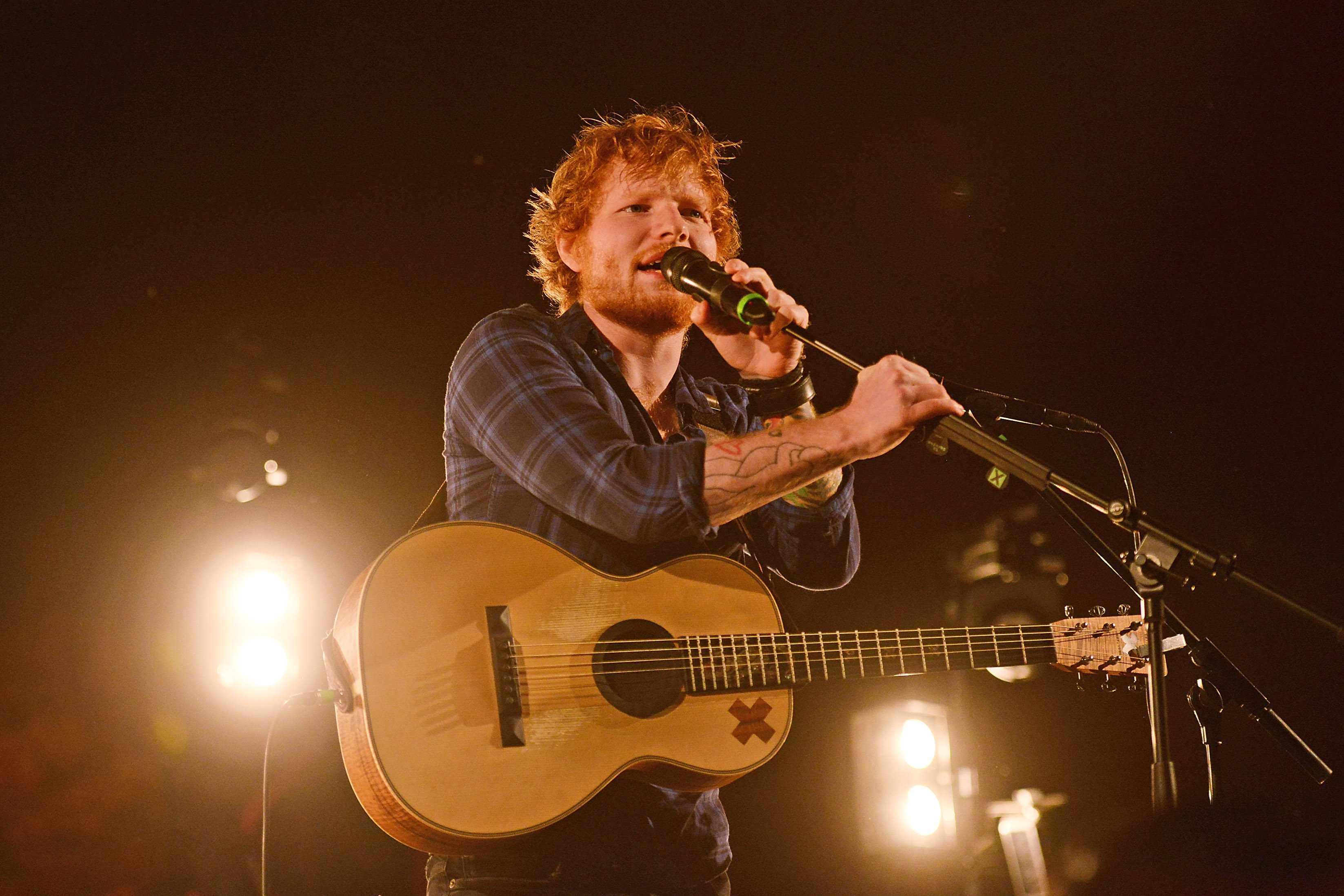 Ed Sheeran rushed to hospital after getting hit by a car in London
