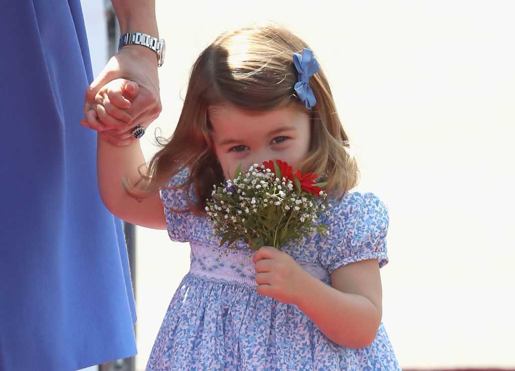 Princess Charlotte shares her first royal curtsy with the world
