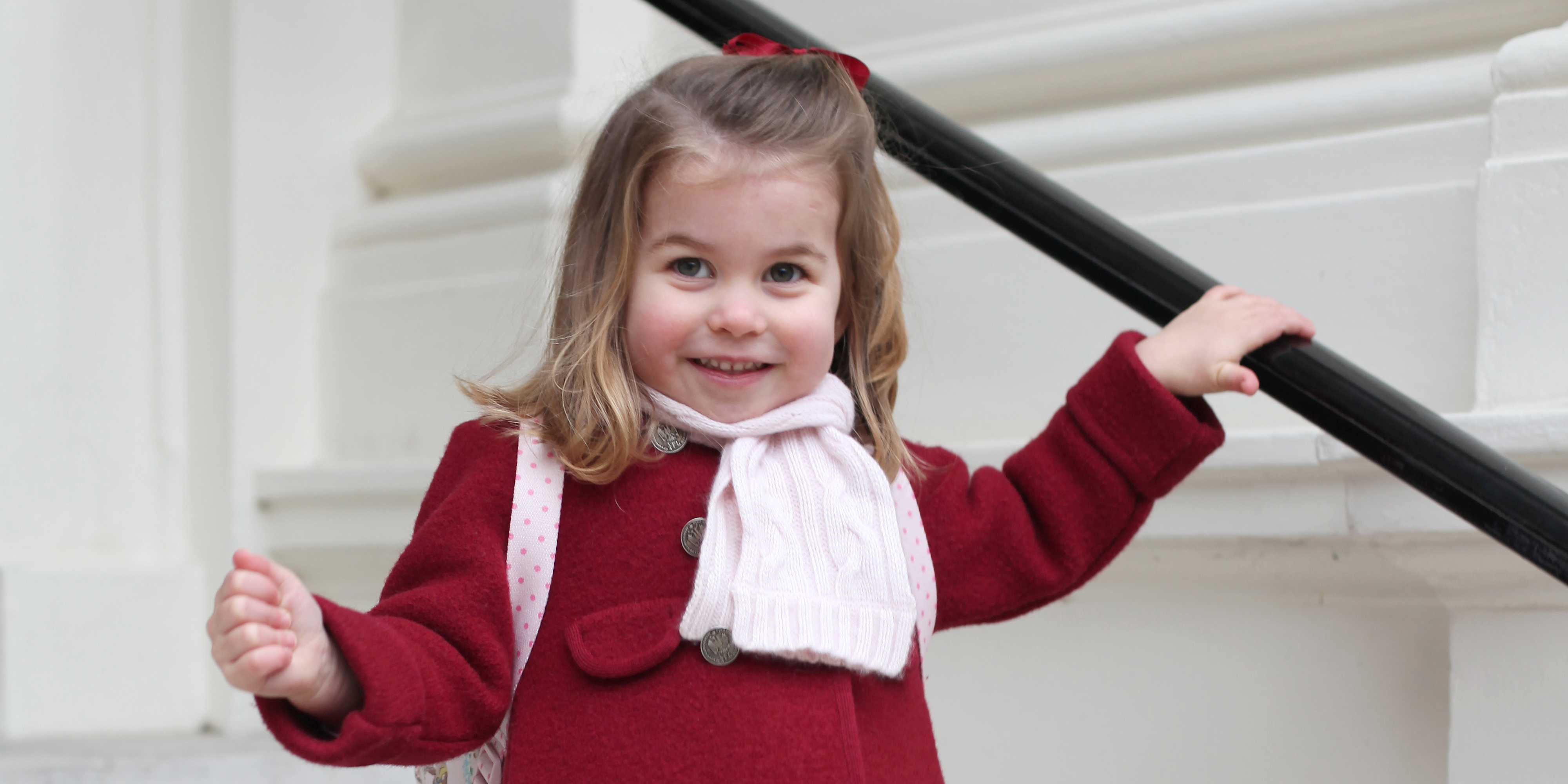 Princess Charlotte is beyond adorable on her first day of nursery school