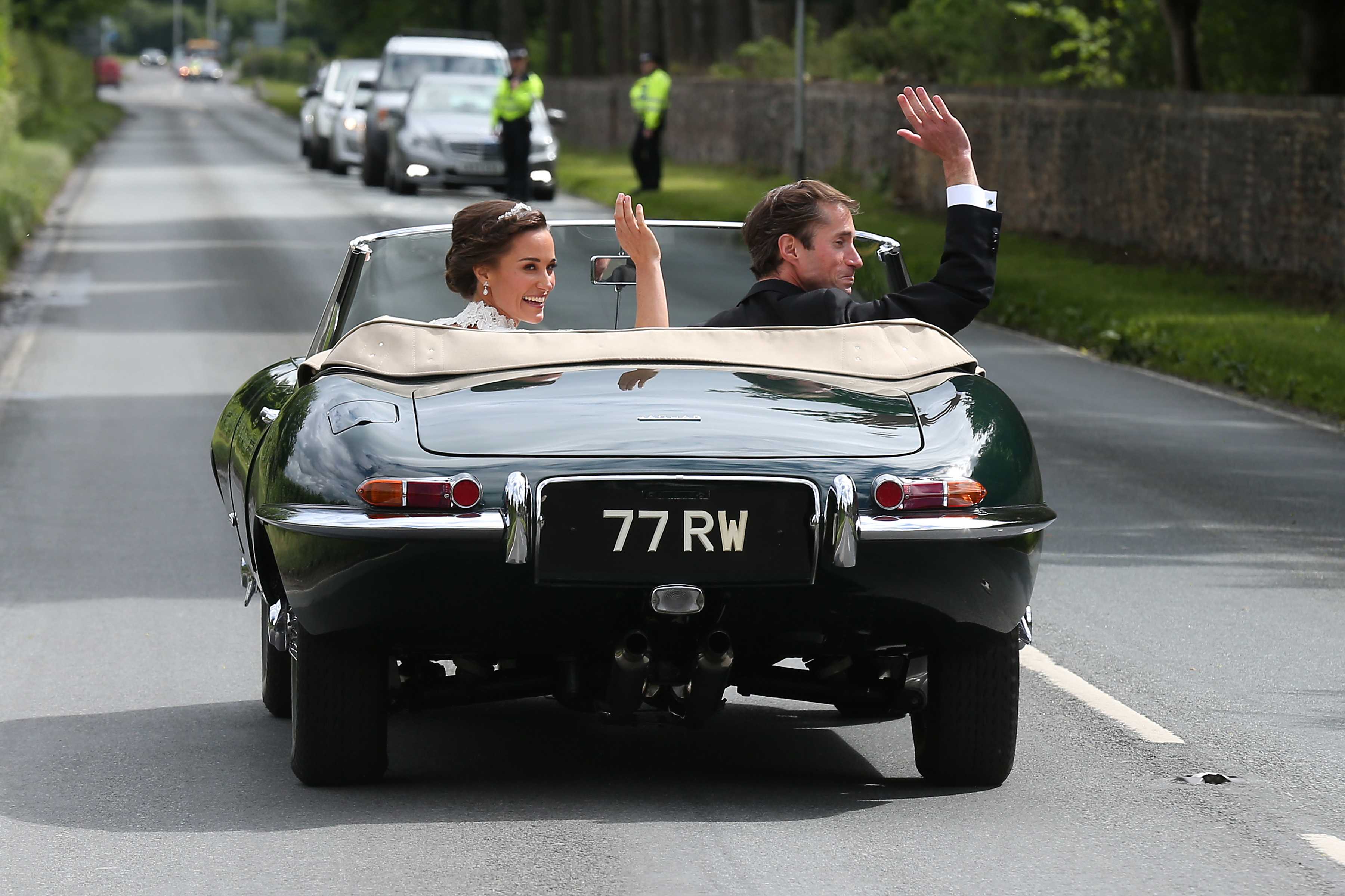 English wedding: Pippa Middleton marries as royals look on