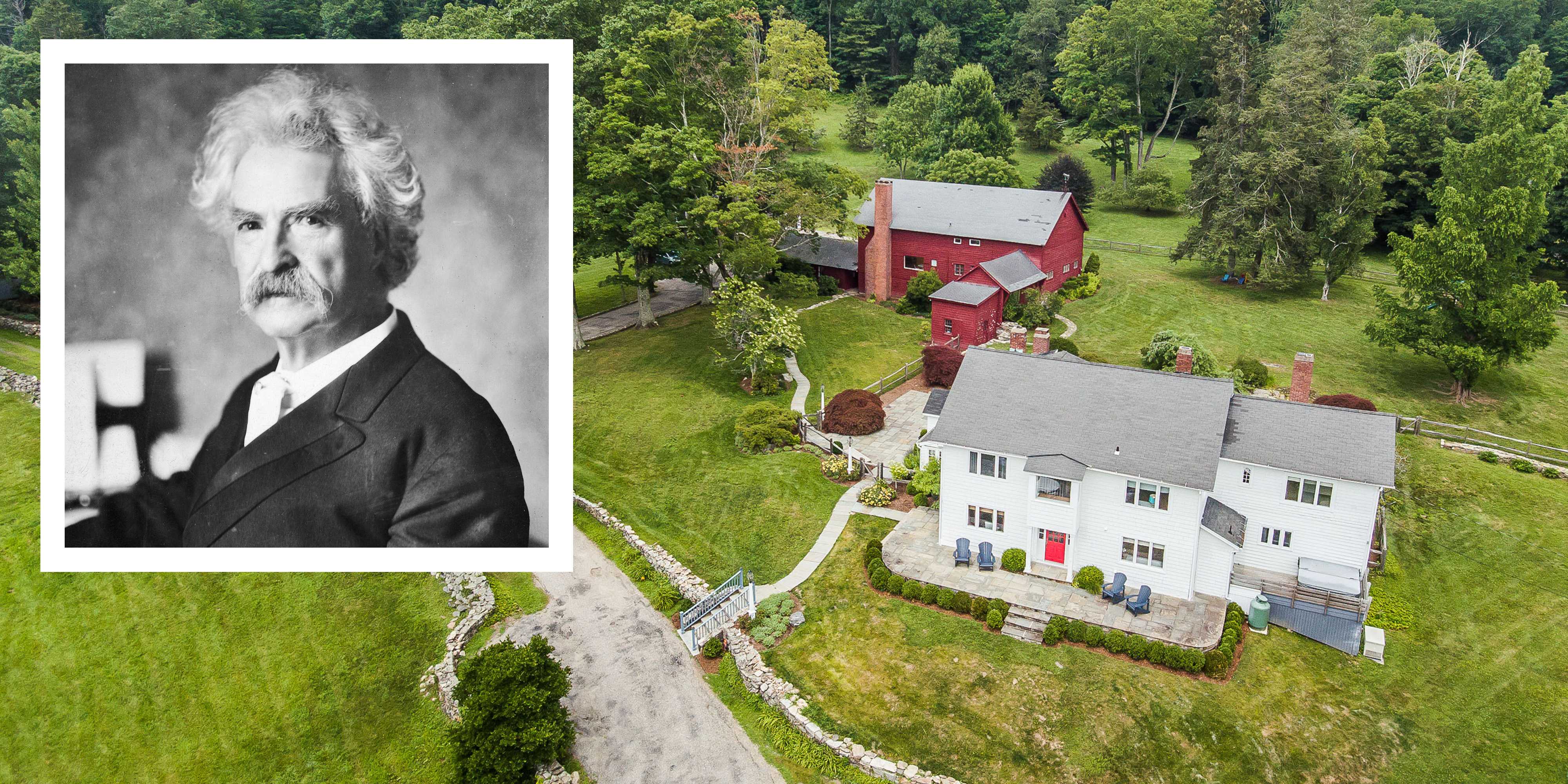 Dream House of the Week: Mark Twain's charming Connecticut farmhouse