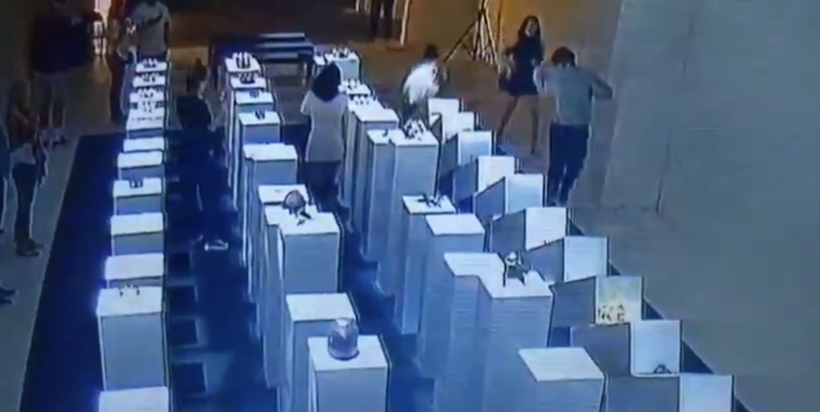 Woman destroys $200,000 worth of art trying to take a selfie