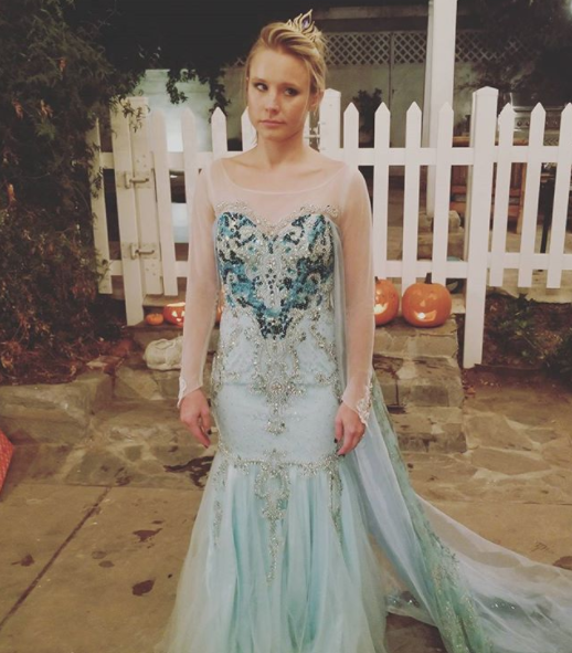 Kristen Bell’s daughter forced her to dress as Elsa for Halloween