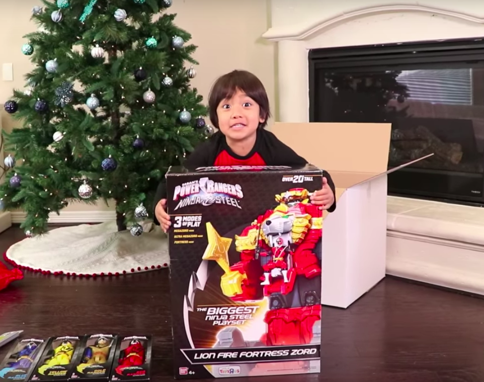 This six-year-old made $11 million by reviewing toys on YouTube