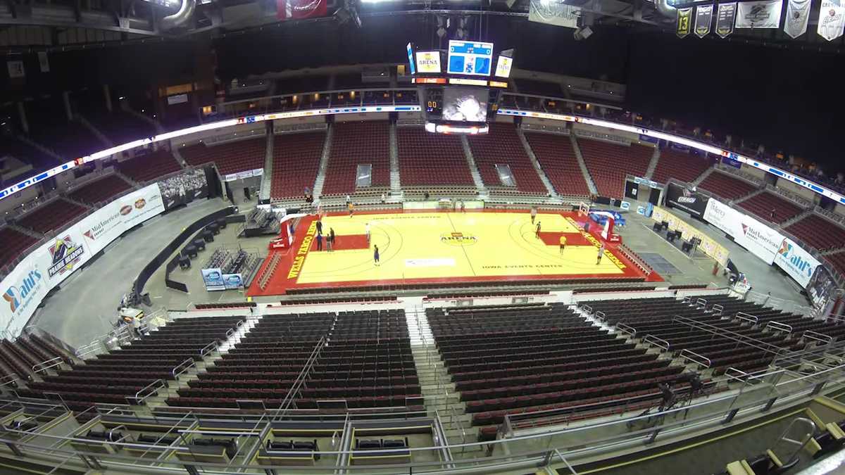 The Wells Fargo Arena is transformed