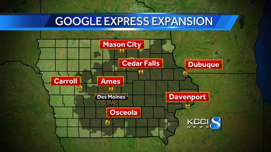 Google Next Day Delivery Service Expands In Iowa