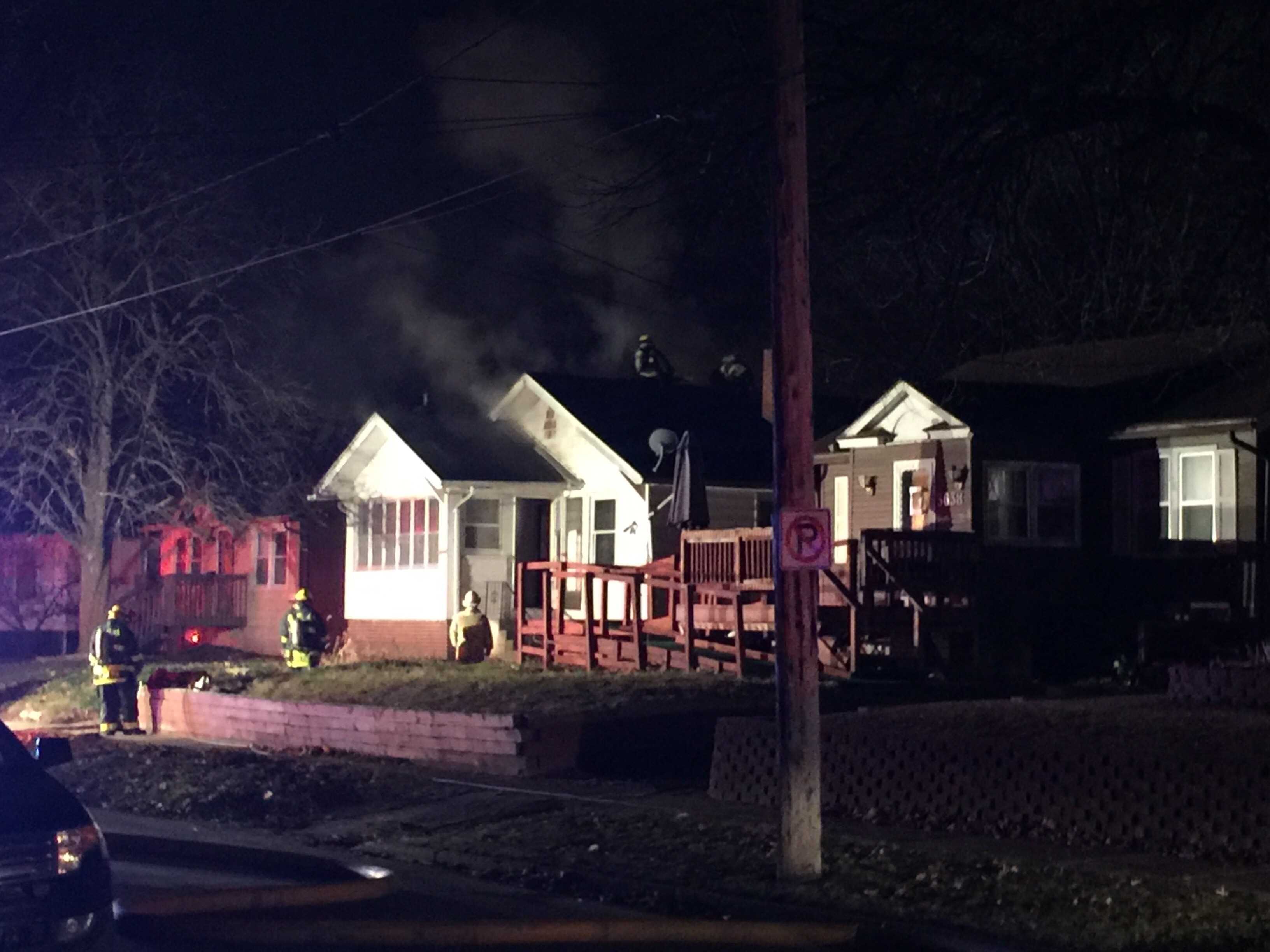 Fire Damages Home On Des Moines' East Side