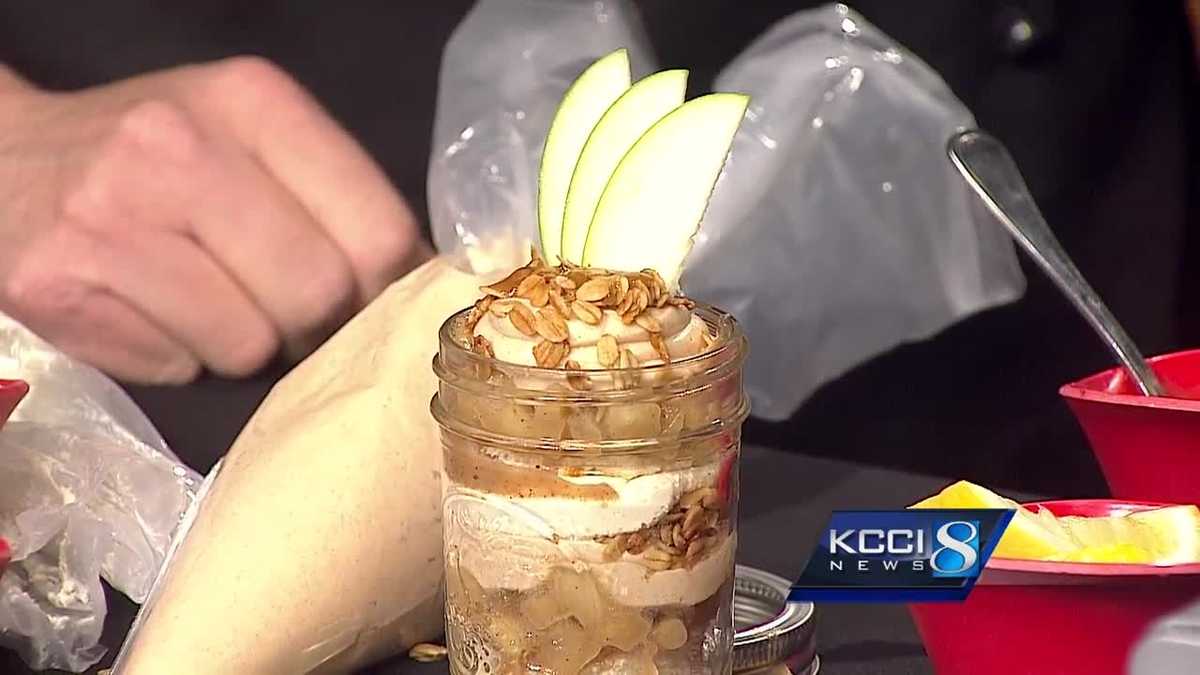 Get Cooking Brown Butter Spiced Caramel Apple Cake in a Jar