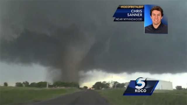 Tornadoes hitting Oklahoma right now