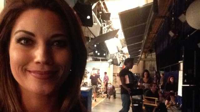 Photos: Lisa Gonzales goes on set of NBC's newest shows