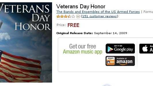 Free deals for veterans day 2018