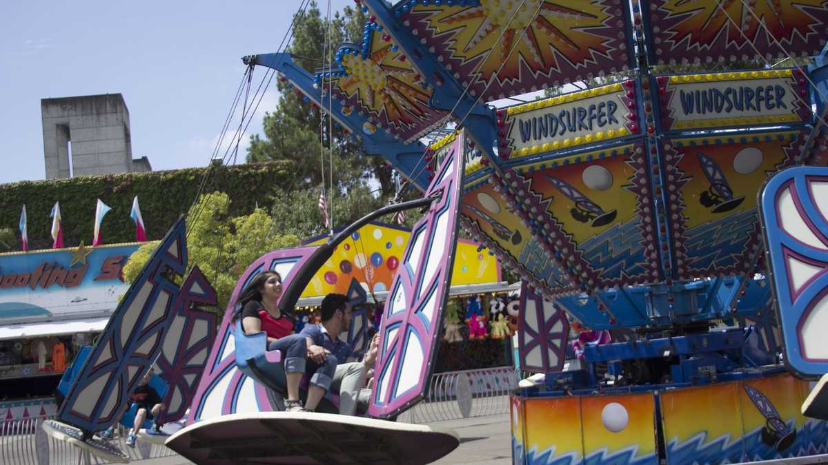Tour the CA State Fair Rides, games at this year's fair