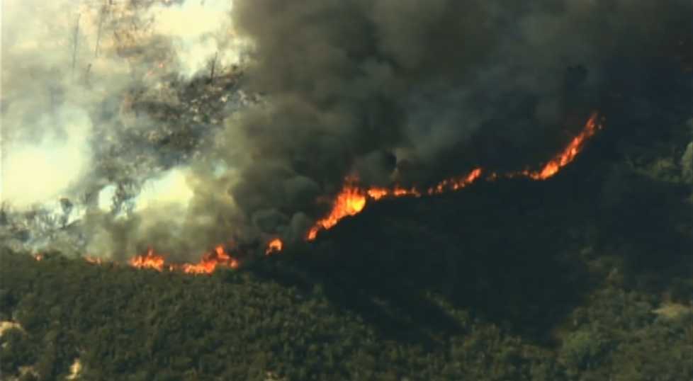 Photos of explosive wildfire in Lake County