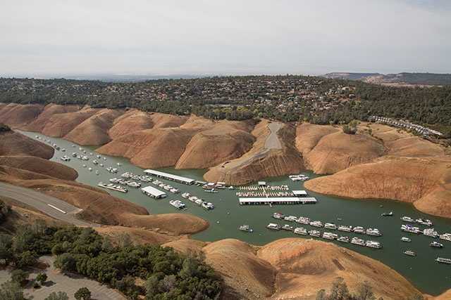 New photos of NorCal lakes paint eerie picture of drought