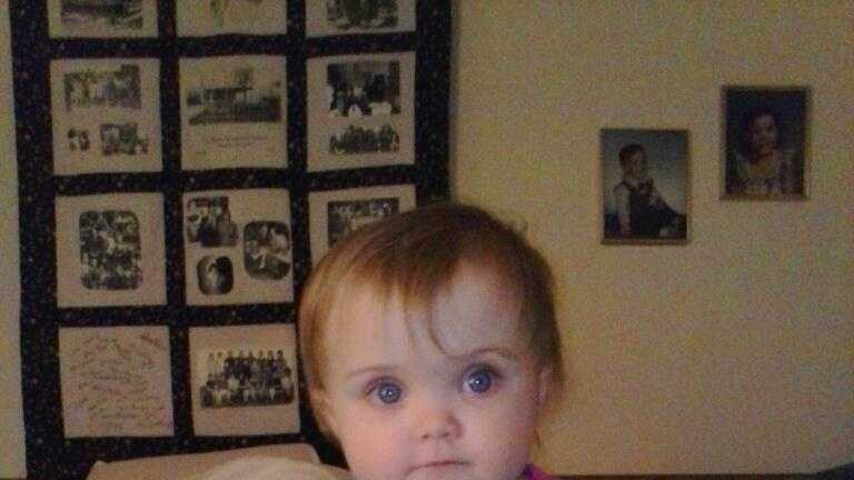 Images of missing 18-month-old Lana Leigh Bailey