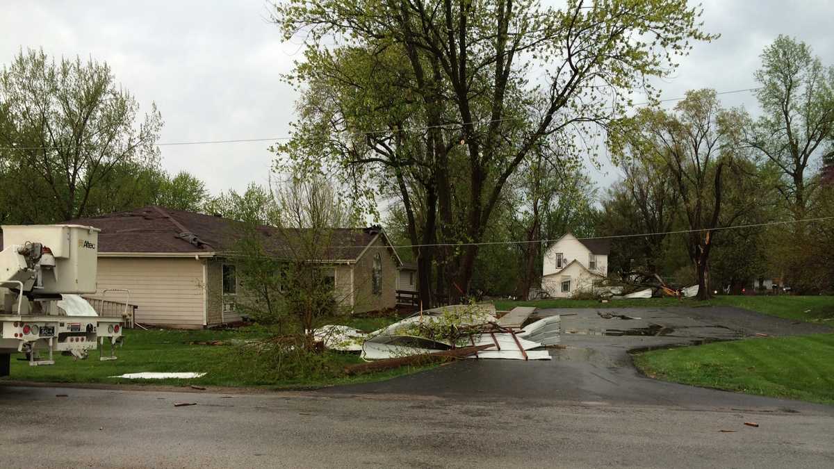 Images: Storm damage in Odessa, Mo.