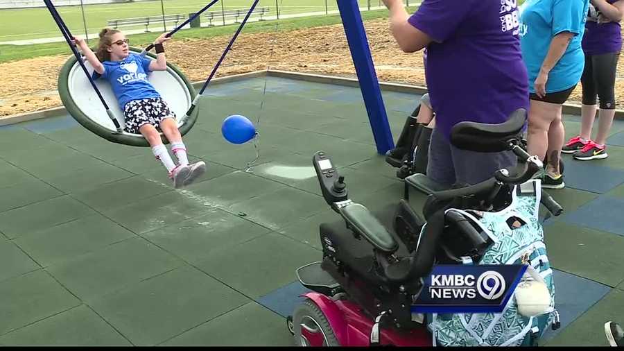 Adaptive playground opens in Olathe for children with special needs