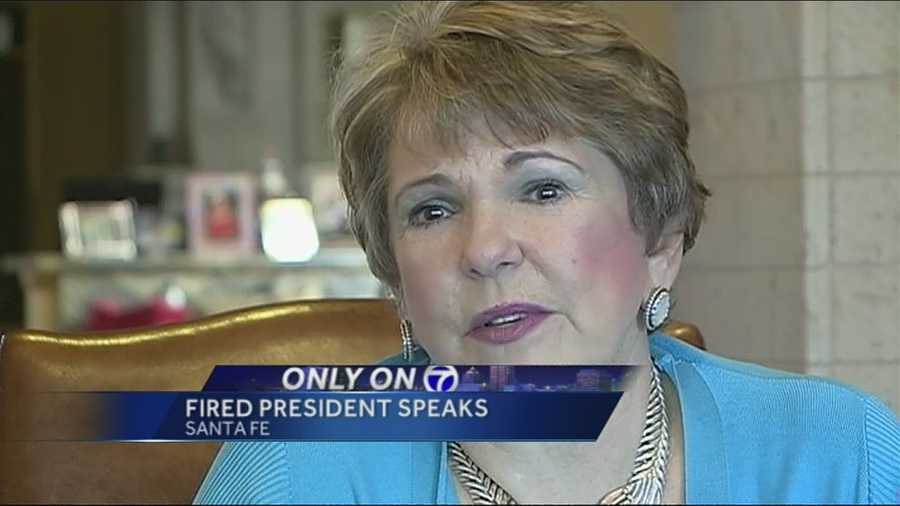 university president fired sex university president fired sex
