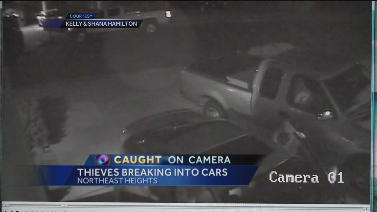 Caught On Camera: Teens Breaking Into Cars