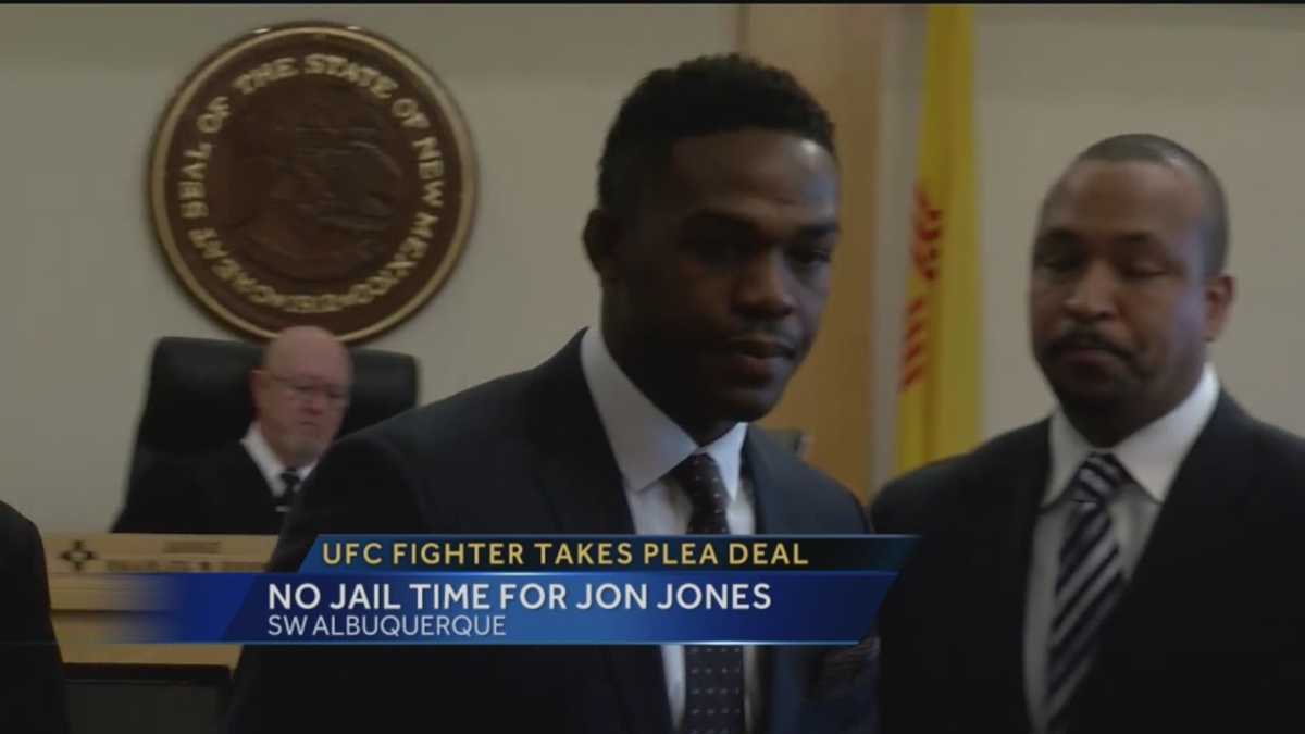 'bones' Jones Takes Plea Deal After April Arrest