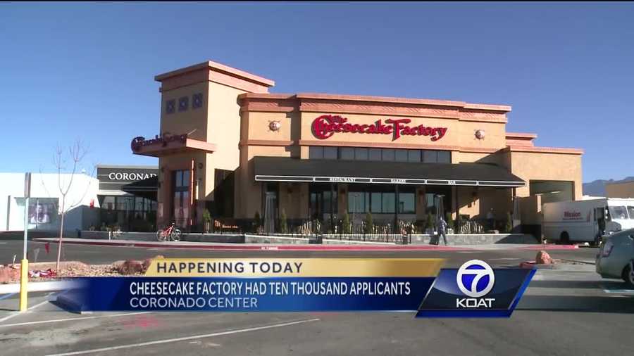 New Mexico’s first Cheesecake Factory opens