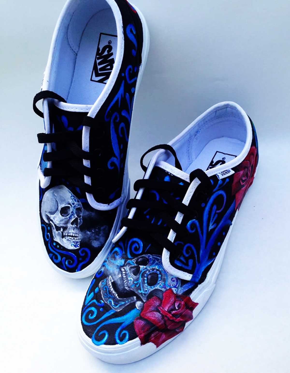 PHOTOS: Vans shoes painted by Marina High students
