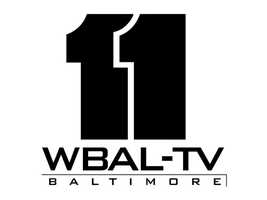 WBAL-TV 11 logos over the years