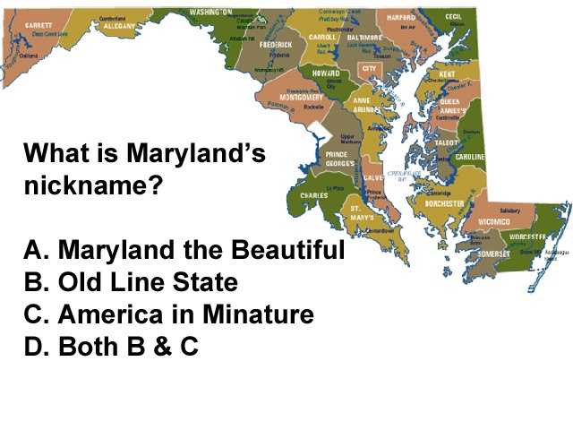 Can you pass this elementary Maryland geography quiz?