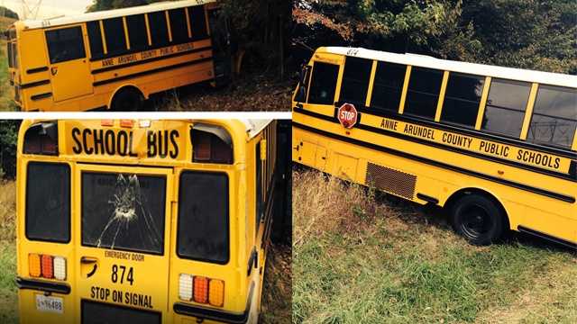 2 charged in Anne Arundel school bus theft