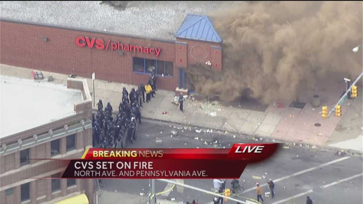 Photos State of emergency enacted in Baltimore (day 1)