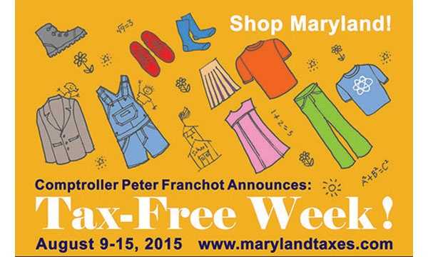 Maryland Tax Free Week Begins Sunday Waldorf Md 20603 Wbal Tv