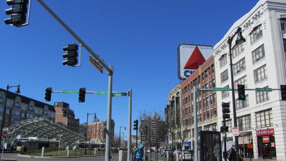 Historical photos Kenmore Square then and now