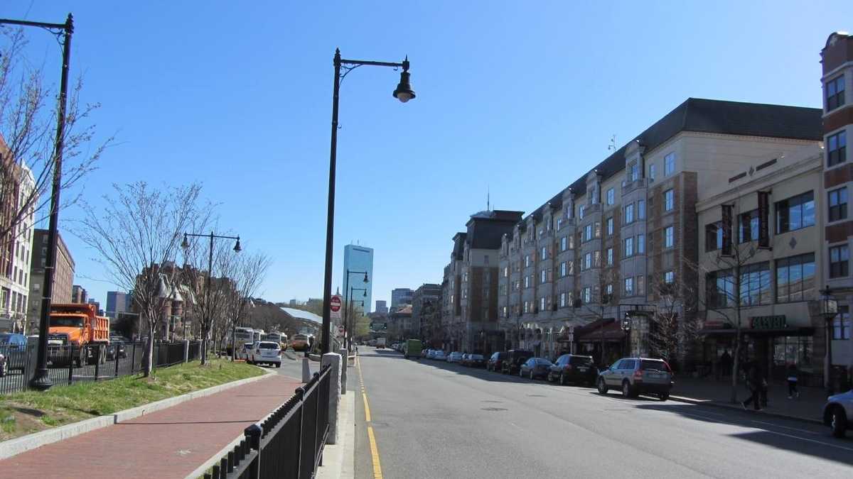 Historical photos Kenmore Square then and now